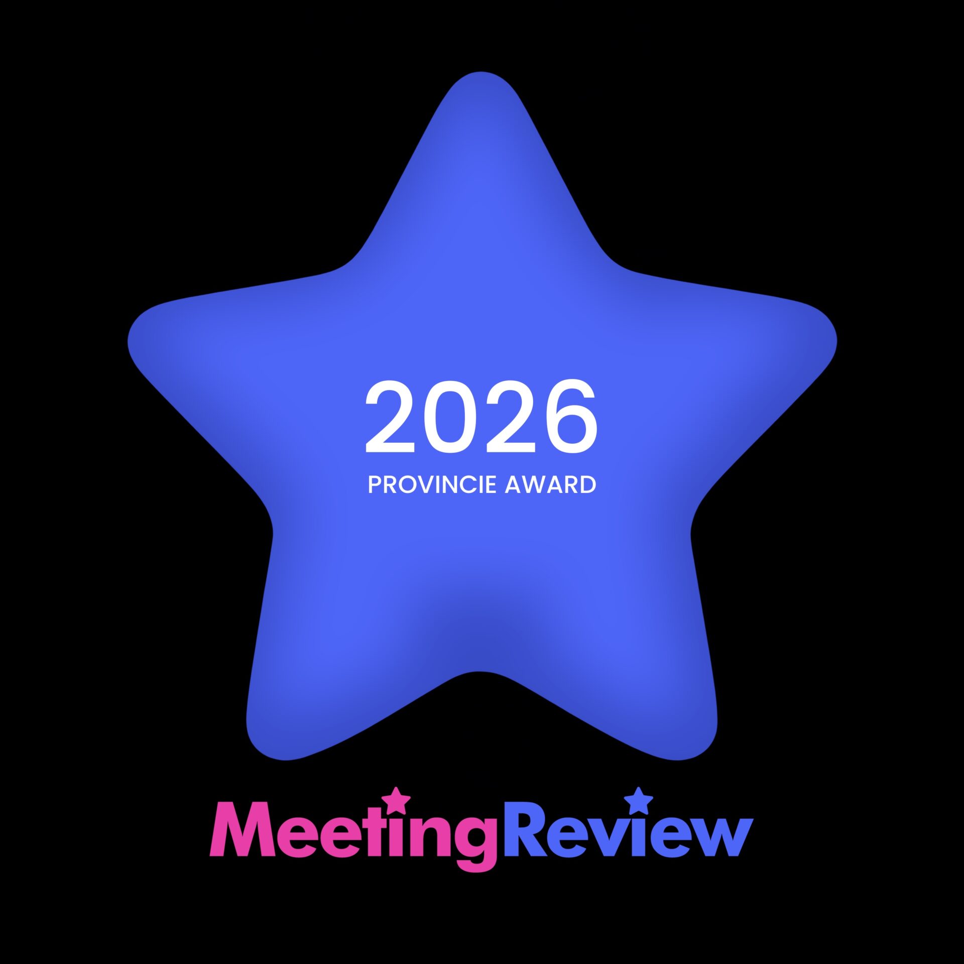 MeetingReviewAwards 2026 PROVINCIE award